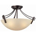 Wright 3 Light Ceiling Lamp