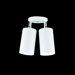  Cylindrical Spotlight in White