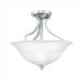 Prestige 2 Light Semi Flush Mount