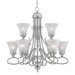 Elipse 9 Light Chandelier
