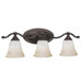 Harmony  Vanity Light in Aged Bronze