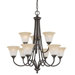 Harmony 9 Light Chandelier