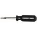 Four-Way Screwdrivers - four-way flip screwdriver in display