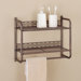 Neu Home Morocco Wall Mounting 2 Tier Shelf with Towel Bar