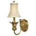 Plantation Wall Sconce in Burnished Brass