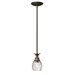 Plantation 1 Light Mini Pendant