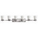 Avon Six Light Wall Sconce in Polished Chrome