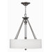 Sussex 3 Light Drum Pendant