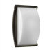 Atlantis  10.5" x 6.5" Outdoor Wall Lantern in Bronze