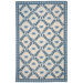 Chelsea Ivory/Blue Bumblebee Rug