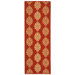 Courtyard Red/Natural Rug