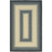 Braided Black/Grey Rug