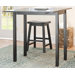 Elise Pub Table in Dark Espresso (Set of 3)