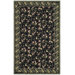 Wilton Black / Green Rug