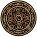 Naples Black D Rug