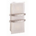 Metro 14" x 8.25"  Wall Sconce in Brushed Steel