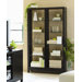 Massimo Double Etagere in Powder Coated Black