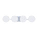 Ciro Four Light Bath Vanity in Polished Nickel
