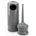 Standard LitterMate Trash and Cigarette Receptacle Combo