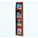 Four Magazine and Eight Brochure Wall Display with Optional Floor Stand