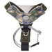 Dog Wear Mesh Harness in Green Camo
