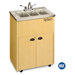 Silver Premier 3 Stainless Steel Portable Triple Hand-Washing Station NSF Certified