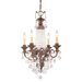 4 Light Mini Chandelier