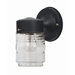 One Light Jelly Jar Outdoor Wall Mount