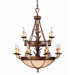 Blue Ridge 12 Light Chandelier