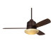 52" The Polaris 3 Blade Ceiling Fan with Remote