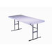 6' Commercial Grade Adjustable Table in Almond