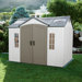 Side Entry Plastic Garden Shed
