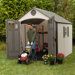Premium Plastic Garden Shed