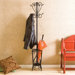 Bell Matte Black Coat Rack and Umbrella Stand
