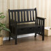 Ballston Country Storage Wood Entryway Bench