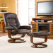 Shaw Ergonomic Recliner and Ottoman