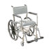 Stainless Steel Rehab Shower Commode Chair
