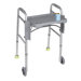 Folding Walker Tray in Gray