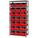 18" Giant Open Hopper Shelf Storage System