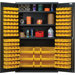 48" Wide Welded Storage Cabinet with 137 Ultra Bins