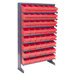 Single Sided Pick Rack Storage Systems with Various Euro Bins