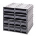 12 Drawer Interlocking Storage Cabinet