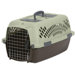 Medium Fashion Pet Carrier in Moss Bank Green and Coffee Ground