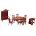 9 Piece Living Room Set for Dollhouse