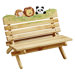 Sunny Safari Outdoor Kid's Bench
