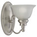 Canterbury  Wall Sconce in Brushed Nickel - Energy Star