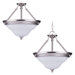 Sussex 3 Light Semi Flush Mount