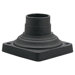 Pedestal Mount in Black