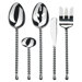 Handmade Silver Tear 5 Piece Hostess Set