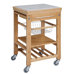 Kitchen Cart with Granite Top
